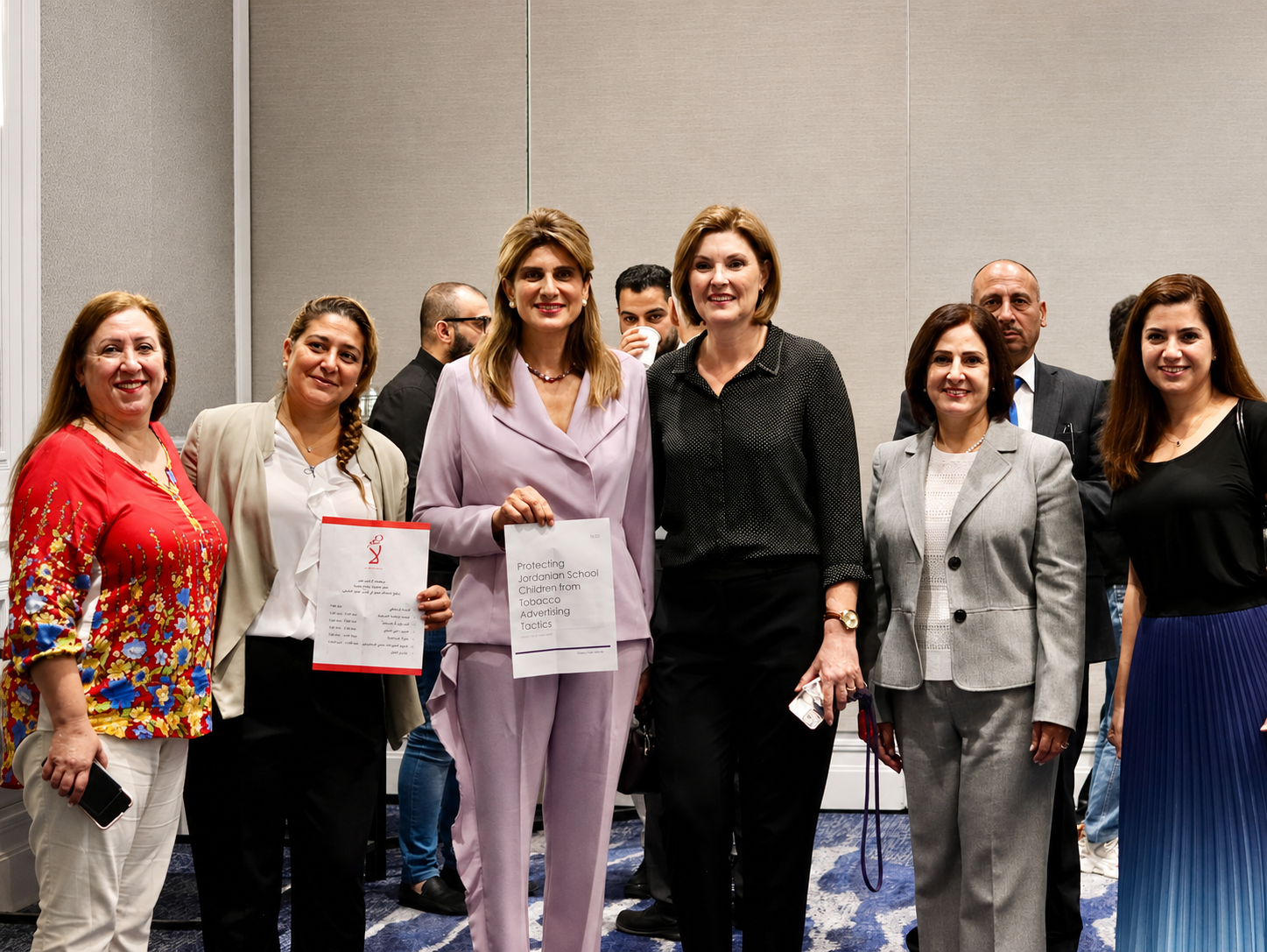 The mothers behind Tobacco Free Jordan gathered at an advocacy event